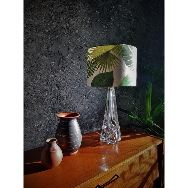 Organically Shaped Table Lamp in Crystal Glass, France, 1968 For Sale - Image 18 of 18