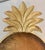 Late 20th Century Gold Cast Aluminum Pineapple Serving Tray – 15.5” Hollywood Regency Tropical Decor For Sale - Image 4 of 6