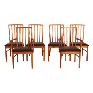 Mid-Century Teak Dining Chairs from McIntosh, 1970s, Set of 6 For Sale