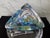Transparent Signed Egerman Studio Art Glass Perfume Bottle, Dated 1994 For Sale - Image 8 of 10