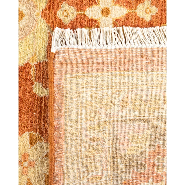 2000 - 2009 Mogul, One-of-a-Kind Hand-Knotted Area Rug - Brown, 8' 2" x 10' 2" For Sale - Image 5 of 8