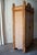 1970's Rattan Etched Wood Safari Armoire Wardrobe Storage Cabinet For Sale - Image 9 of 14