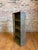Antique Industrial Galvanized Steel Angled Shelving Unit For Sale - Image 10 of 16