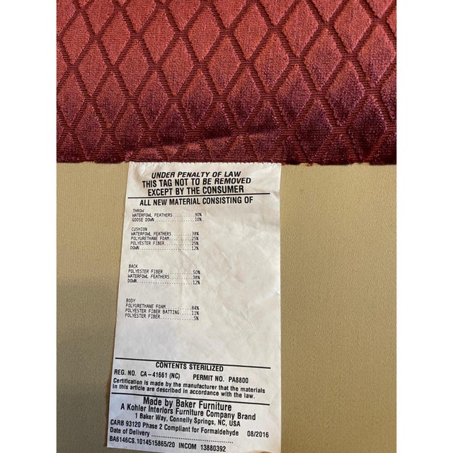 Early 21st Century Atrium Chaise Lounge by Jacques Garcia for Baker Furniture For Sale - Image 5 of 7