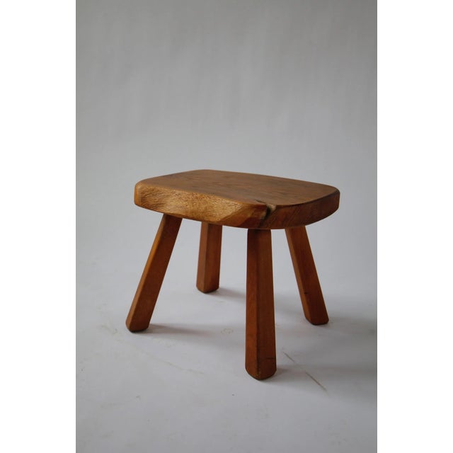 Brown Vintage Artisan Stools by Atelier André Smalle, Belgium, 1960s, Set of 2 For Sale - Image 8 of 10