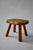 Brown Vintage Artisan Stools by Atelier André Smalle, Belgium, 1960s, Set of 2 For Sale - Image 8 of 10