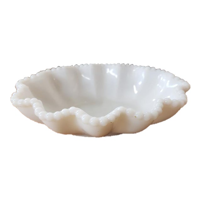 Vintage Westmoreland Milk Glass Bowl For Sale