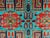 Turquoise Turquoise Tree of Life Tribal Wool Area Rug, 4'11" X 6'6" For Sale - Image 8 of 15