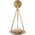 Divina 19" Floating Bowl Sconce in Soft Brass with Alabaster Designer: Barbara Barry Finish: Soft Brass Height: 19" Width:...