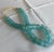 African Vintage Aqua Recycled Glass Beads – Strand For Sale - Image 3 of 3