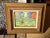 Mid 20th Century Vintage Enamel on Copper Painting Framed Art Signed Greene "Sunday in the Park" For Sale - Image 5 of 10