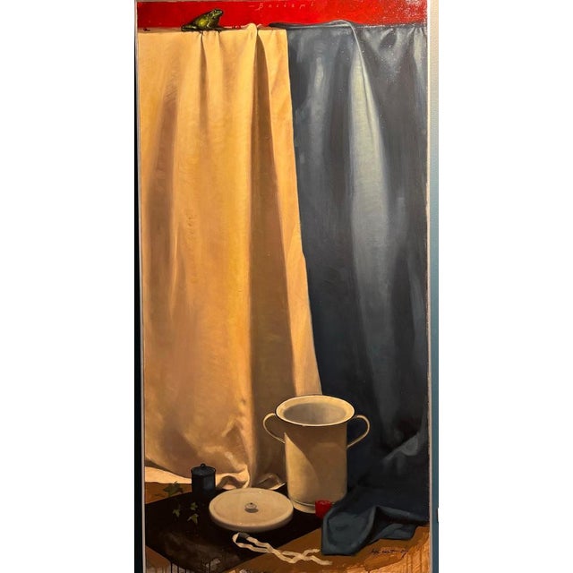 Luisa Albert, Kiss Me, Oil on Canvas For Sale - Image 9 of 9