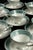 20th Century European Porcelain Coffee Set with Cups and Plates, Set of 18 For Sale - Image 10 of 15