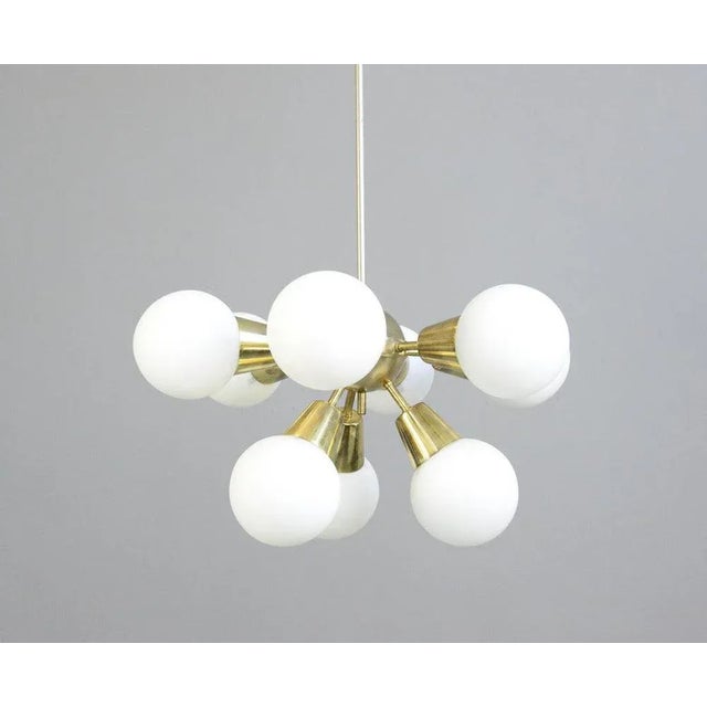 1960s Sputnik Pendant Light from Kamen Senov For Sale - Image 5 of 16