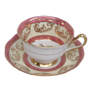 Royal Albert Bone China March Flowers Tea Cup and Saucer Set 4513b