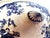 19th Century J. & G. Meakin Dresden Blue & White Ironstone Tureen For Sale - Image 10 of 17