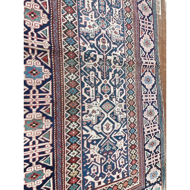 Antique Kuba–Konagkend Prayer Rug For Sale In Chicago - Image 6 of 7