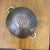 Vintage French Country Copper Colander Strainer With Sculptural Brass Handles For Sale In New York - Image 6 of 6