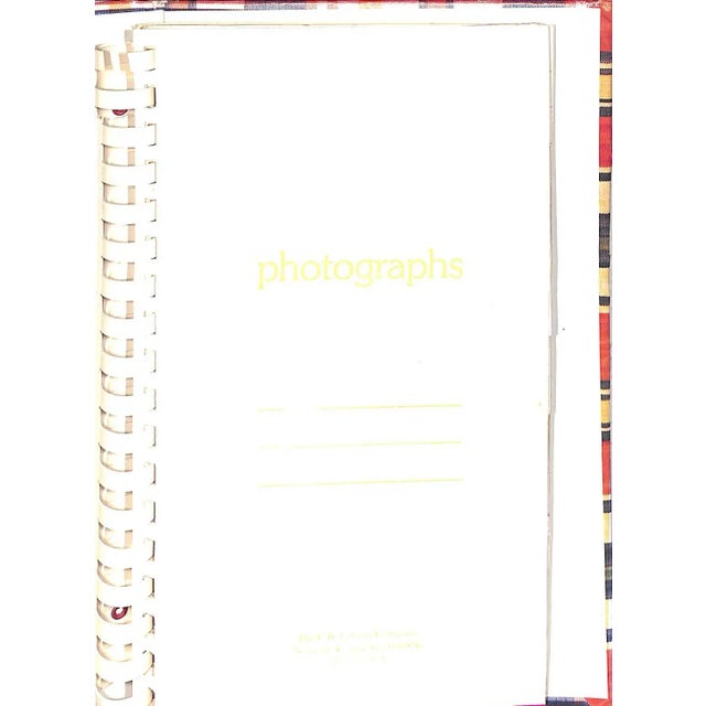 Spiral bound w/ 36 (3 x 12) glassine slots for photographs Workman Publishing 1981 10" x 6 1/2"