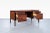 1960s Danish Modern Executive Rosewood Desk For Sale - Image 4 of 12