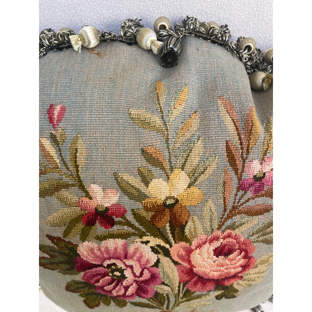 Pillow Upholstered With Tapestry For Sale - Image 4 of 6