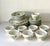 1965 Enoch Wedgwood Tunstall KENT Green White Hand Decorated 40--piece dinner setting, Service for 8, from the Wedgwood...