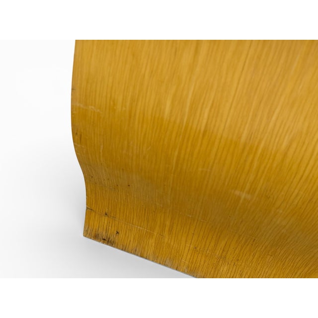 Vintage French Post Modern Console Table - Circa 1980s - Maple Entry Table For Sale - Image 11 of 12