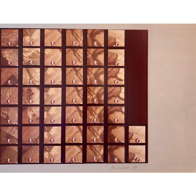 Brown Vera Simons, Huge Mural Photo Mosaic Collage Photograph Rolex Watch Aviator Feminist Art, 1979 For Sale - Image 8 of 17