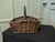 1900 - 1909 Antique French Wicker Flower and Fruit Basket, 1900 For Sale - Image 5 of 7