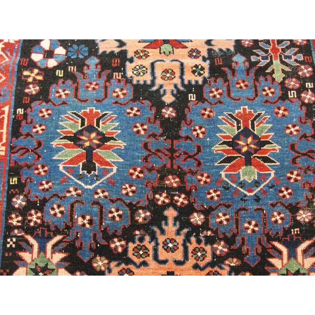 Tribal Antique Seychour Caucasian Rug, 3'8" X 5'7" For Sale - Image 3 of 10