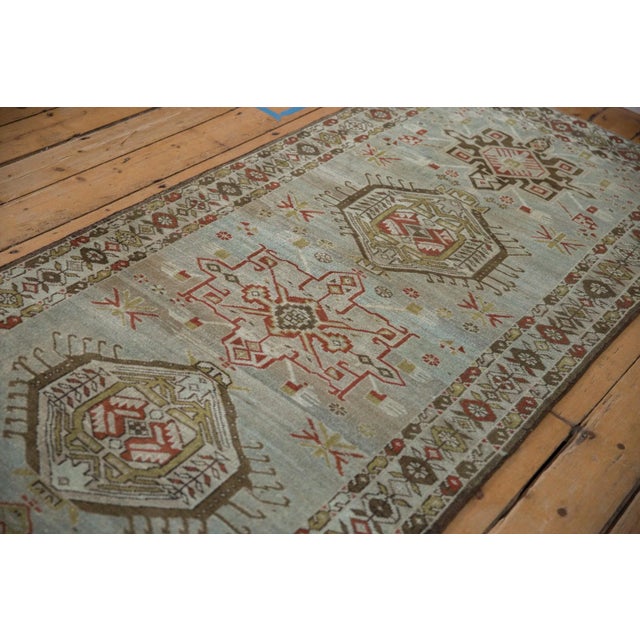 Vintage Distressed Karaja Rug Runner - 3'5" x 16'10" For Sale In New York - Image 6 of 12
