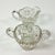 Late 19th Century Late 1800s Antique Boho Chic Hollywood Regency American Brilliant Cut Creamer & Sugar - A Pair For Sale - Image 5 of 17