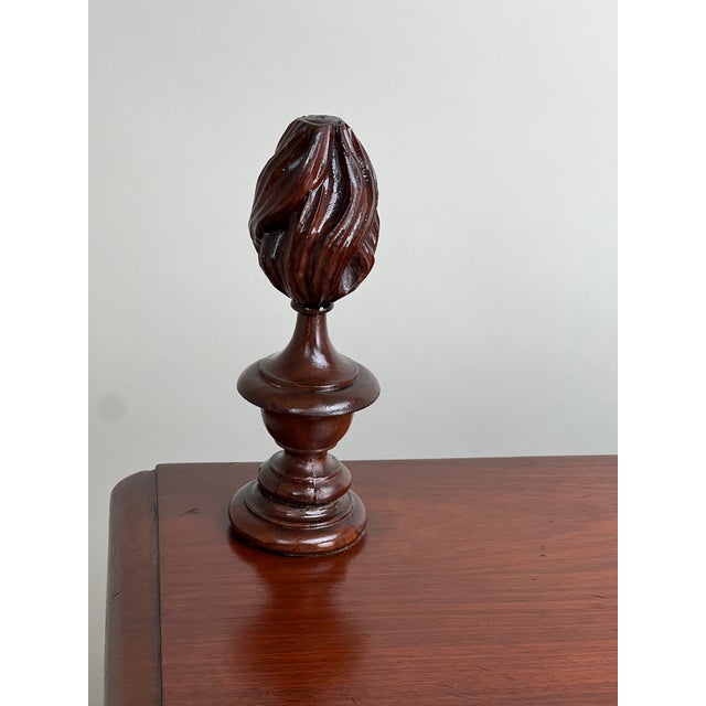 Chippendale Antique George IV Chippendale Flame Mahogany Buffet C. Mid 19th Century For Sale - Image 3 of 12