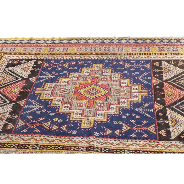 Moroccan Antique Moroccan Rug 6'9'' x 9'8'' For Sale - Image 3 of 12