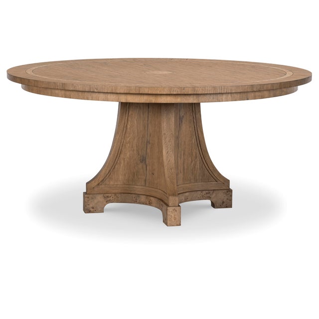 Century Furniture Monterey Round Dining Table - Light For Sale In Charlotte - Image 6 of 6