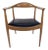 Vintage Wishbone Style Armchair For Sale