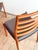 Wood Mid-Century Danish Model 82 Embassy Chairs in Teak and Leather by Niels O. Møller for J. L. Mollers, Set of 6 For Sale - Image 7 of 18