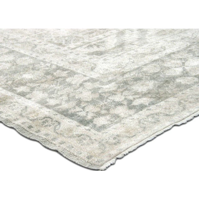 Illustration 1950s Turkish Oushak Rug For Sale - Image 3 of 7