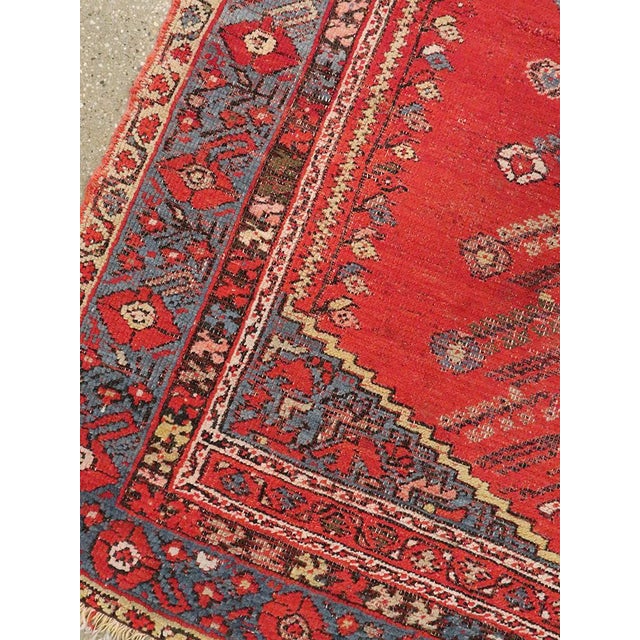 Textile Galerie Shabab Collection Early 20th Century Turkish Kula Rug For Sale - Image 7 of 8