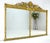 Large c1920s 65x49 Rectangle Neoclassical Gilt Mirror w/ Griffins MINT For Sale - Image 9 of 16