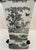 Ceramic Chinese Black & White Porcelain Vase, Figural Rooster Garden Scene For Sale - Image 7 of 10