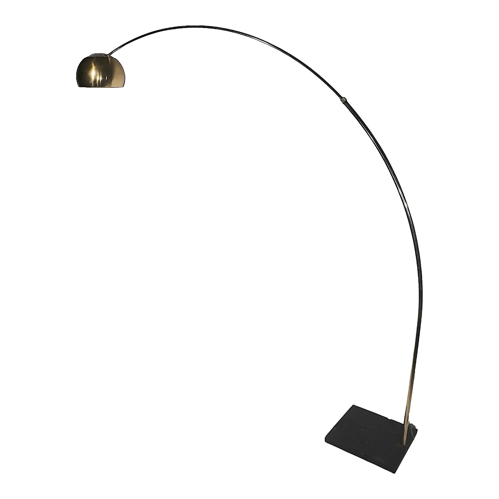 Mid Century Arc Floor Lamp C 1970/80's | Chairish