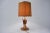 Wood 1950`s English Marquetry Wood Inlaid Table Lamp, Sport Cricket Theme, Rewired For Sale - Image 7 of 13
