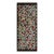 1920s Multicolor Geometric Antique American Hooked Rug 3'7" X 8'9" Knotted Wool Carpet For Sale
