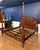 Traditional King Size Mahogany Poster Bed by Leighton Hall - Showroom Sample For Sale In Atlanta - Image 6 of 14