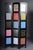 Multi-Colored Ebonized Room Divider For Sale - Image 3 of 18