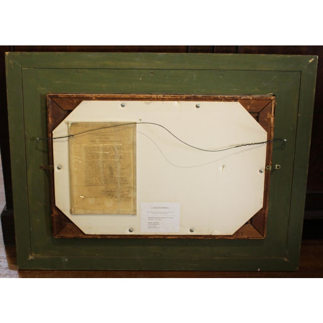 Wood Circa 1900 American Oil on Canvas Painting by Frederick Ballard Williams For Sale - Image 7 of 9