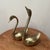 Mid-Century Modern Pair of Mid 20th Century Brass Swans For Sale - Image 3 of 12