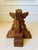 Vintage 1970’s Carved Wood Plinth For Sale - Image 9 of 13