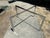 Modern Barcelona Stainless Coffee Table by Mies Van Der Rohe for Knoll Chipped ! For Sale In Sacramento - Image 6 of 18